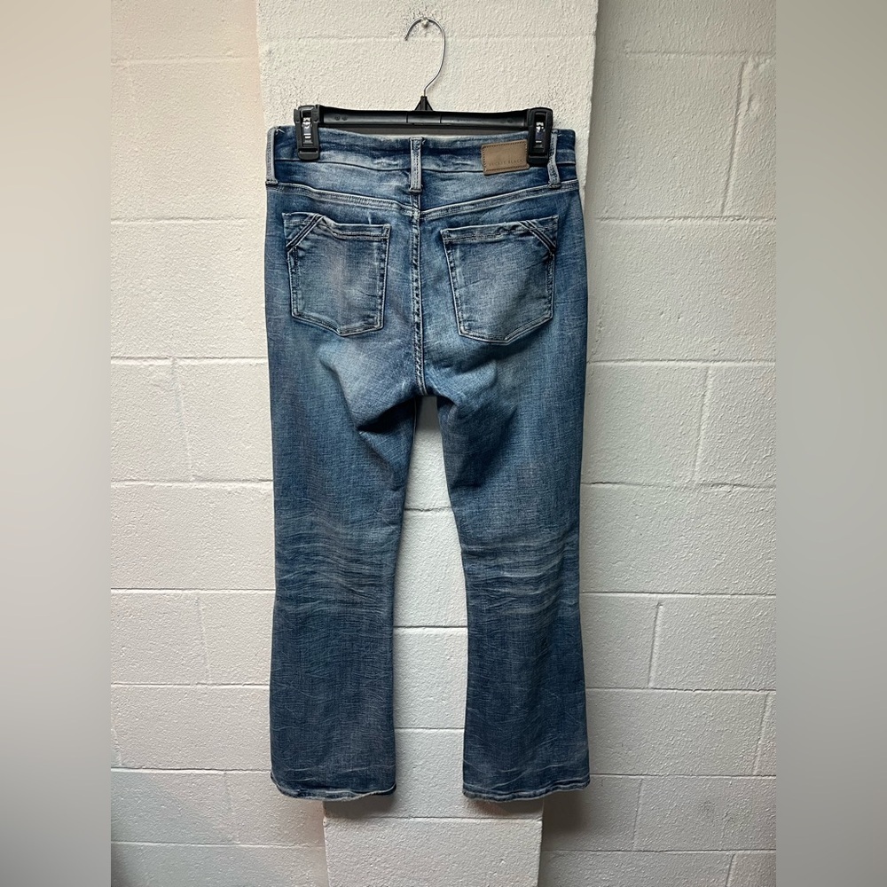 Buckle Blue Boot Cut Jeans - Picture 3 of 5